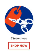 Clearance Shop Now