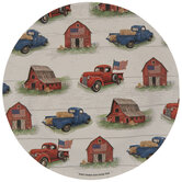 Trucks & Barns Paper Plates - Small